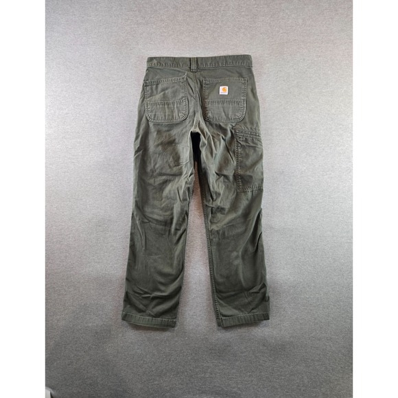 Carhartt Other - Carhartt Pants Mens 31x30 Green Rugged Flex Relaxed Canvas Work Wear BN2291-M